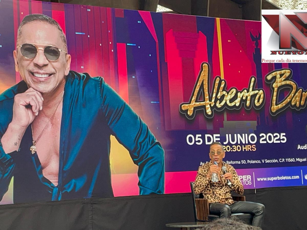 ALBERTO BARROS LISTO PARA SU SHOW EN EL AUDITORIO NACIONAL EL PRÓXIMO 5 DE&nbsp;JUNIO
