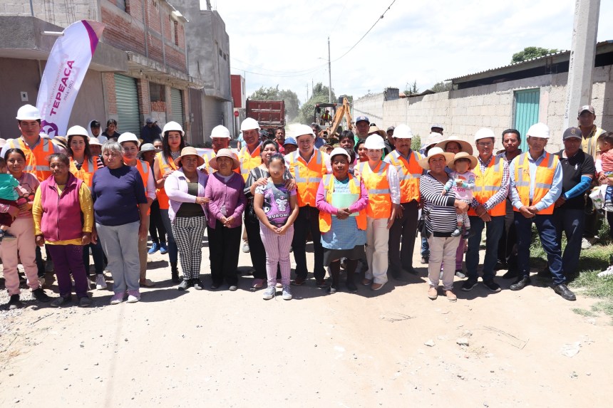 De la palabra a los hechos: arranca pavimentación en José María Morelos