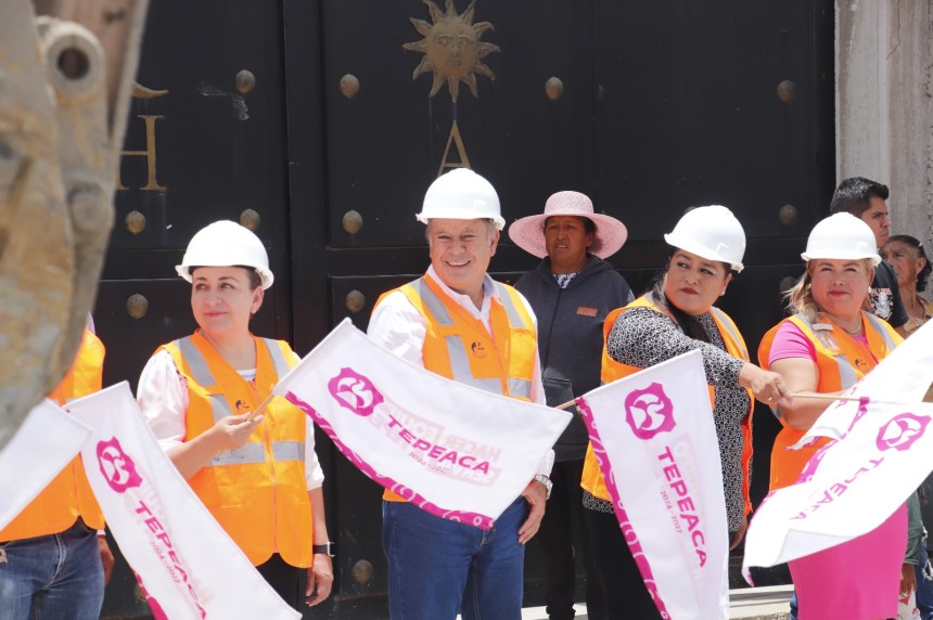 Transformando Santa María Oxtotipan: Inicio de Pavimentación con&nbsp;Adocreto