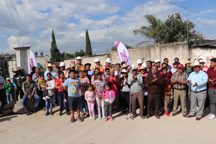 San José Carpinteros estrena obra de pavimento con&nbsp;adocreto